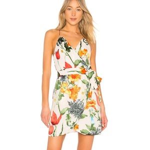 Alice + Olivia Susanna Wrap Dress